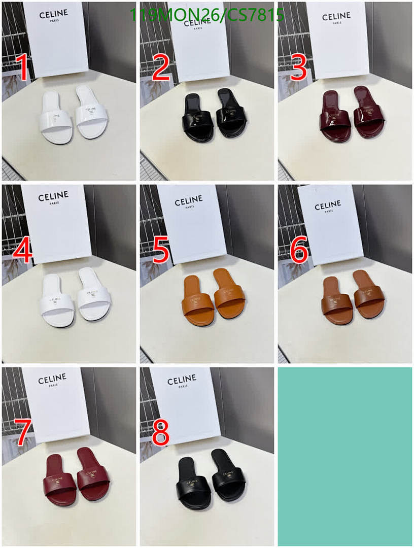 Celine-Women Shoes Code: CS7815 $: 119USD