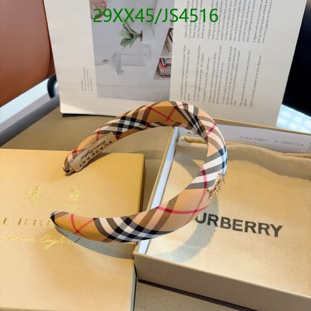 Burberry-Headband Code: JS4516 $: 29USD