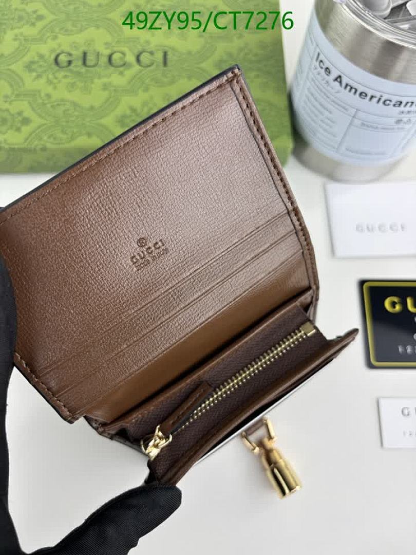 Gucci-Wallet-4A Quality Code: CT7276 $: 49USD