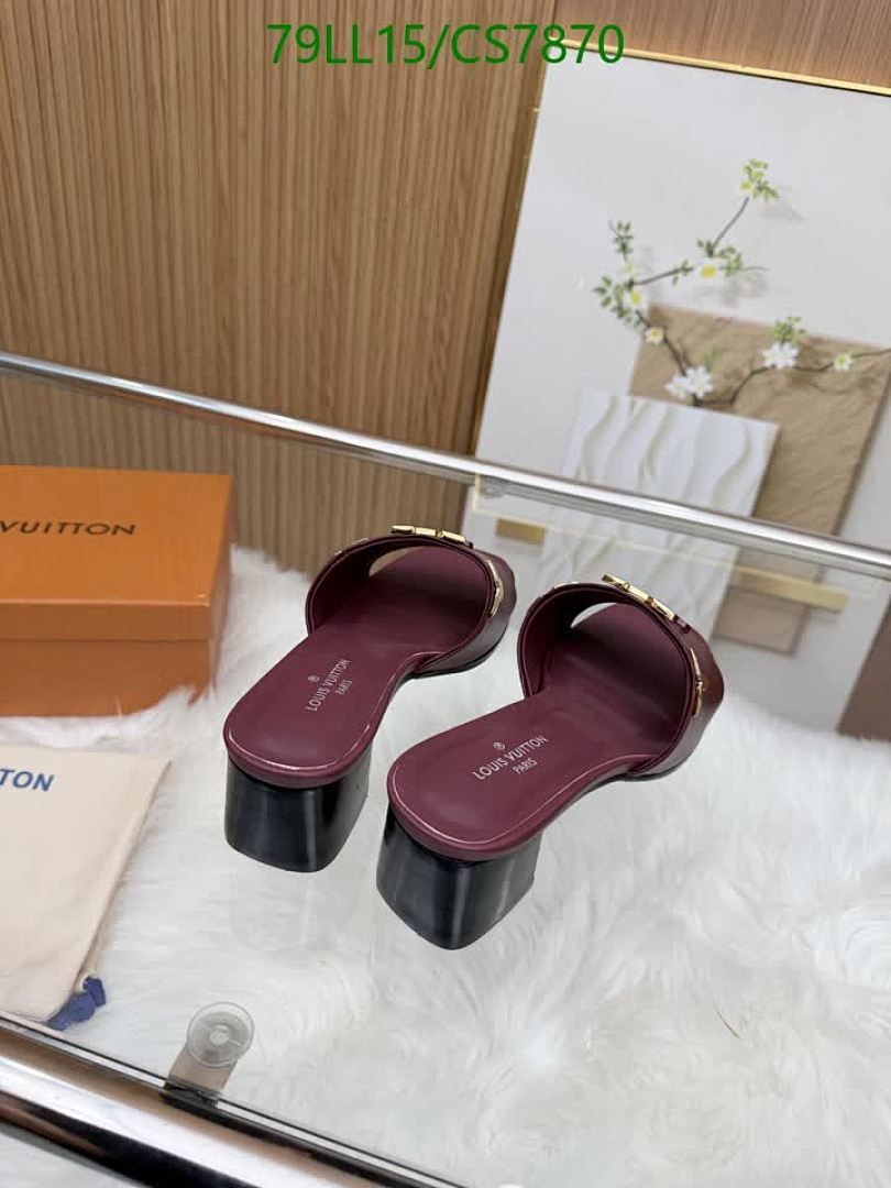 LV-Women Shoes Code: CS7870 $: 79USD