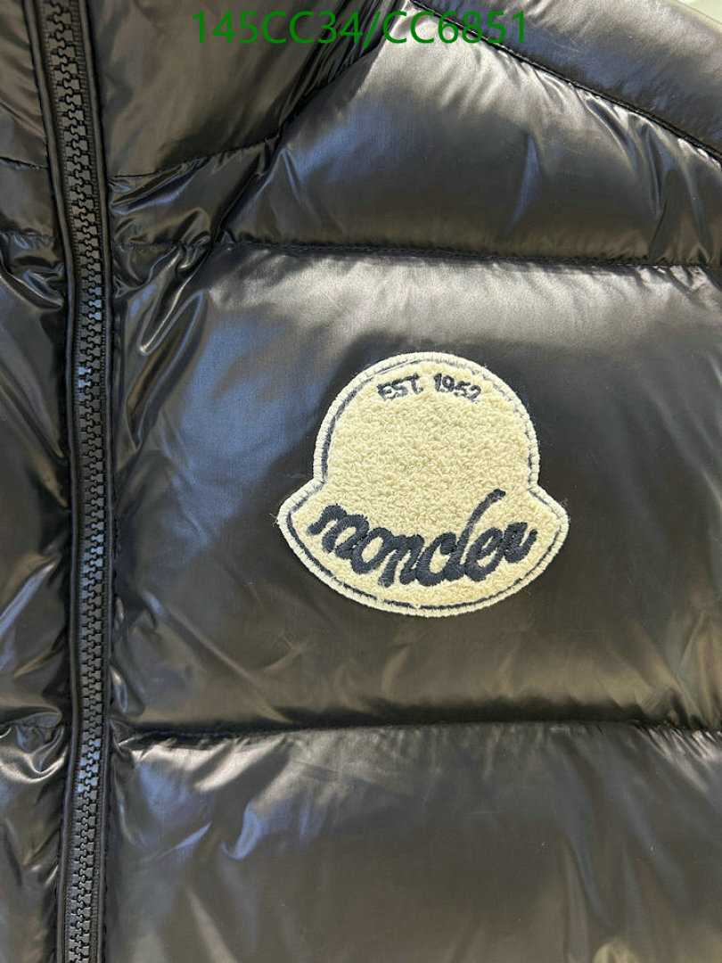 Moncler-Down jacket Men Code: CC6851 $: 145USD