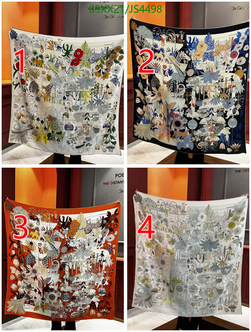 Hermes-Scarf Code: JS4498 $: 89USD