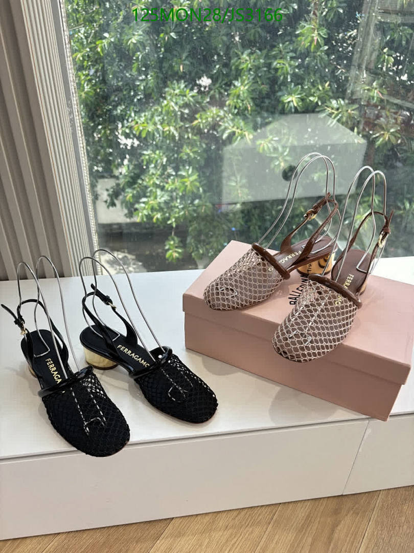 Ferragamo-Women Shoes Code: JS3166 $: 125USD