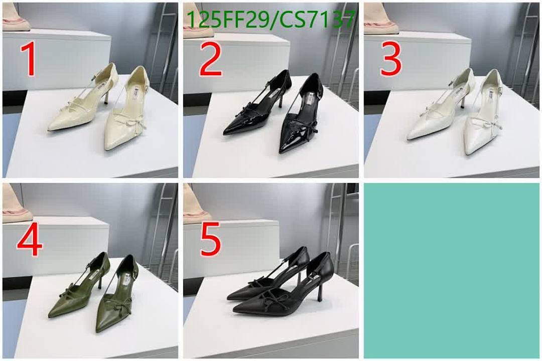 Prada-Women Shoes Code: CS7137 $: 125USD