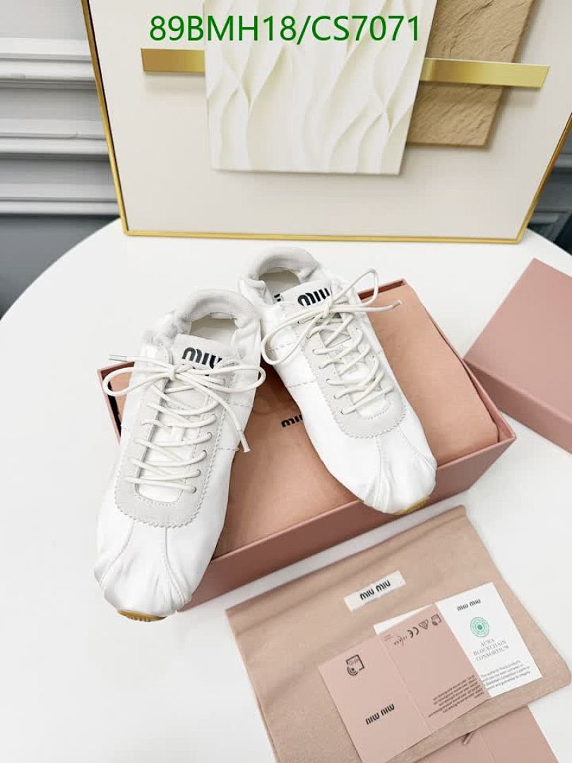 Miu Miu-Women Shoes Code: CS7071 $: 89USD