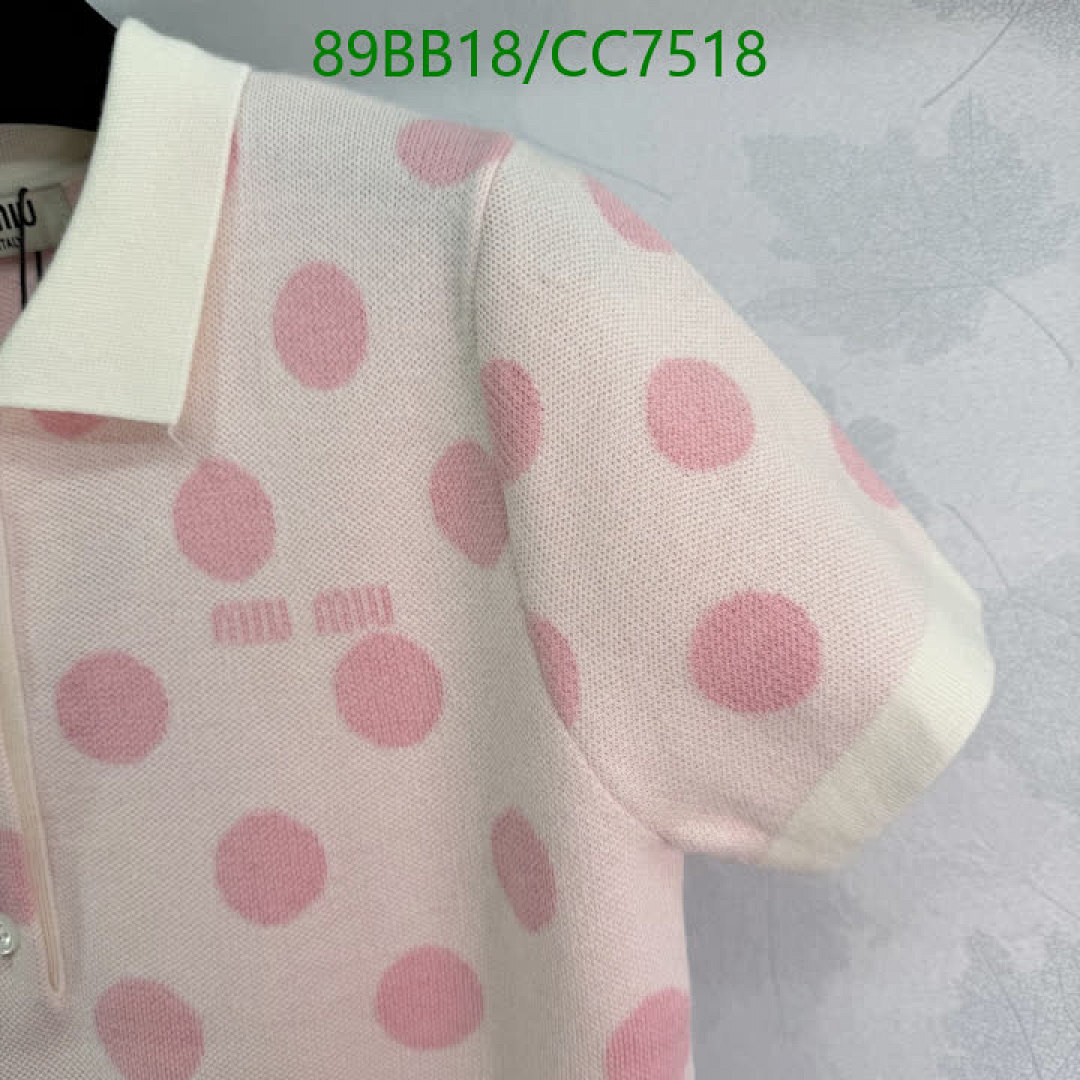 MIUMIU-Clothing Code: CC7518 $: 89USD