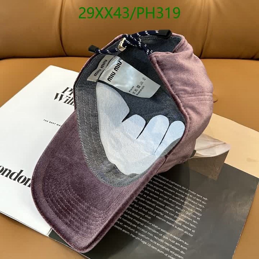 Miu Miu-Cap(Hat) Code: PH319 $: 29USD