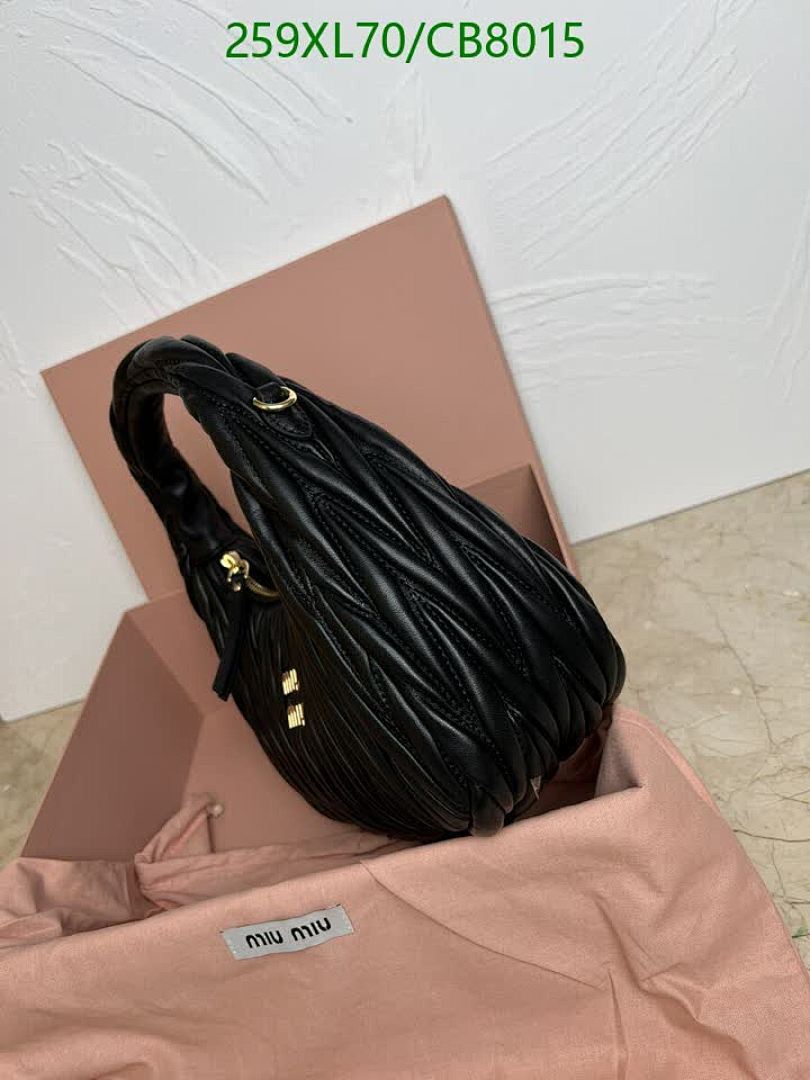 Miu Miu-Bag-Mirror Quality Code: CB8015 $: 259USD