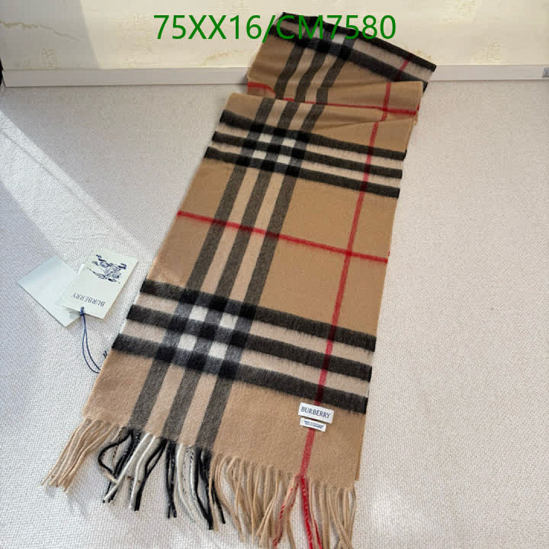 Burberry-Scarf Code: CM7580 $: 75USD