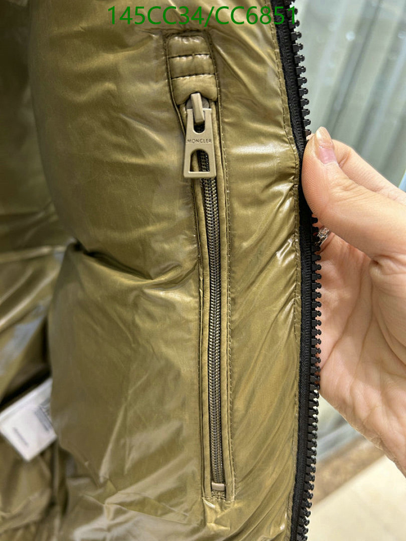 Moncler-Down jacket Men Code: CC6851 $: 145USD