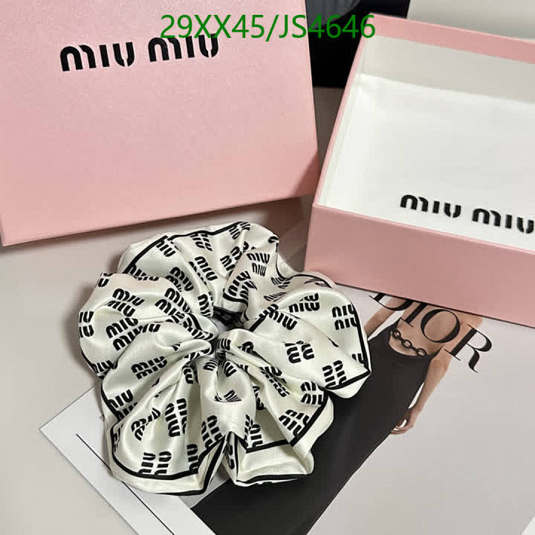 MIU MIU-Headband Code: JS4646 $: 29USD