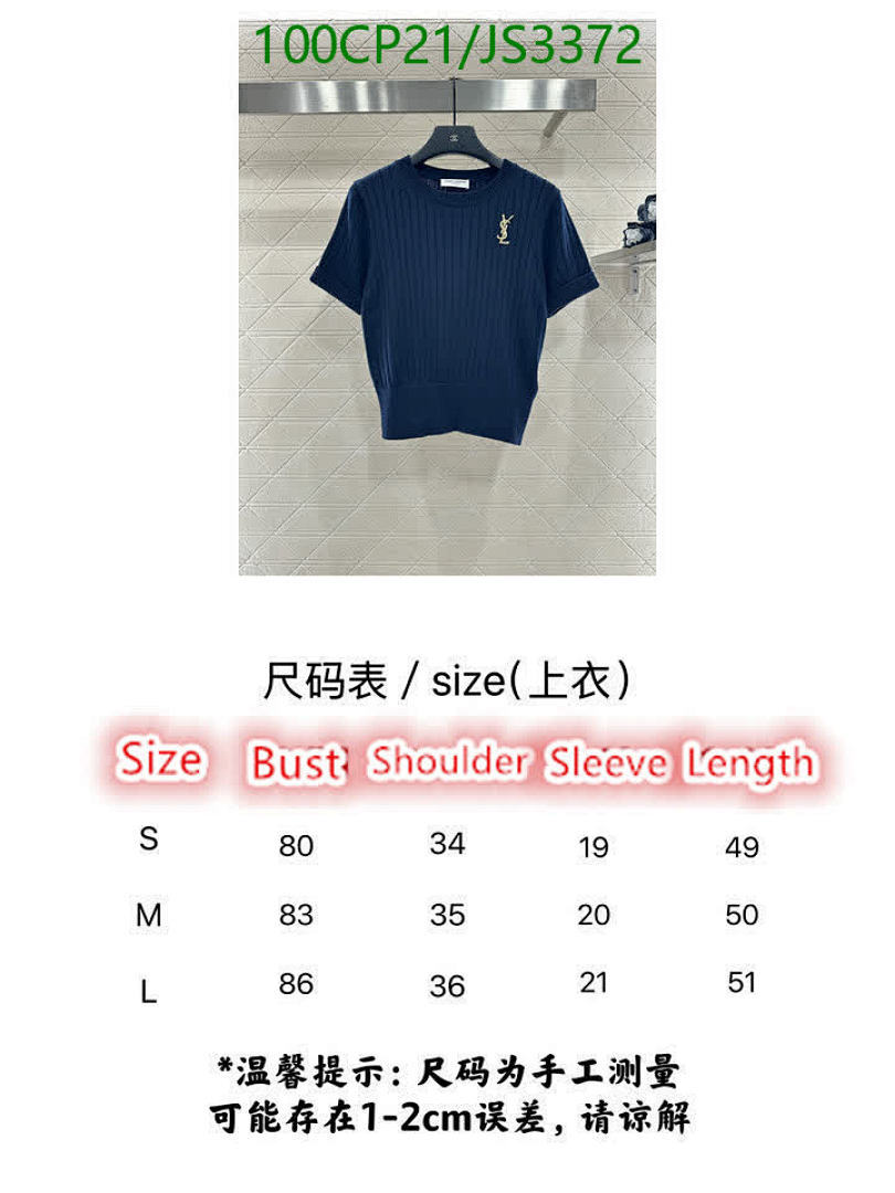 YSL-Clothing Code: JS3372 $: 100USD