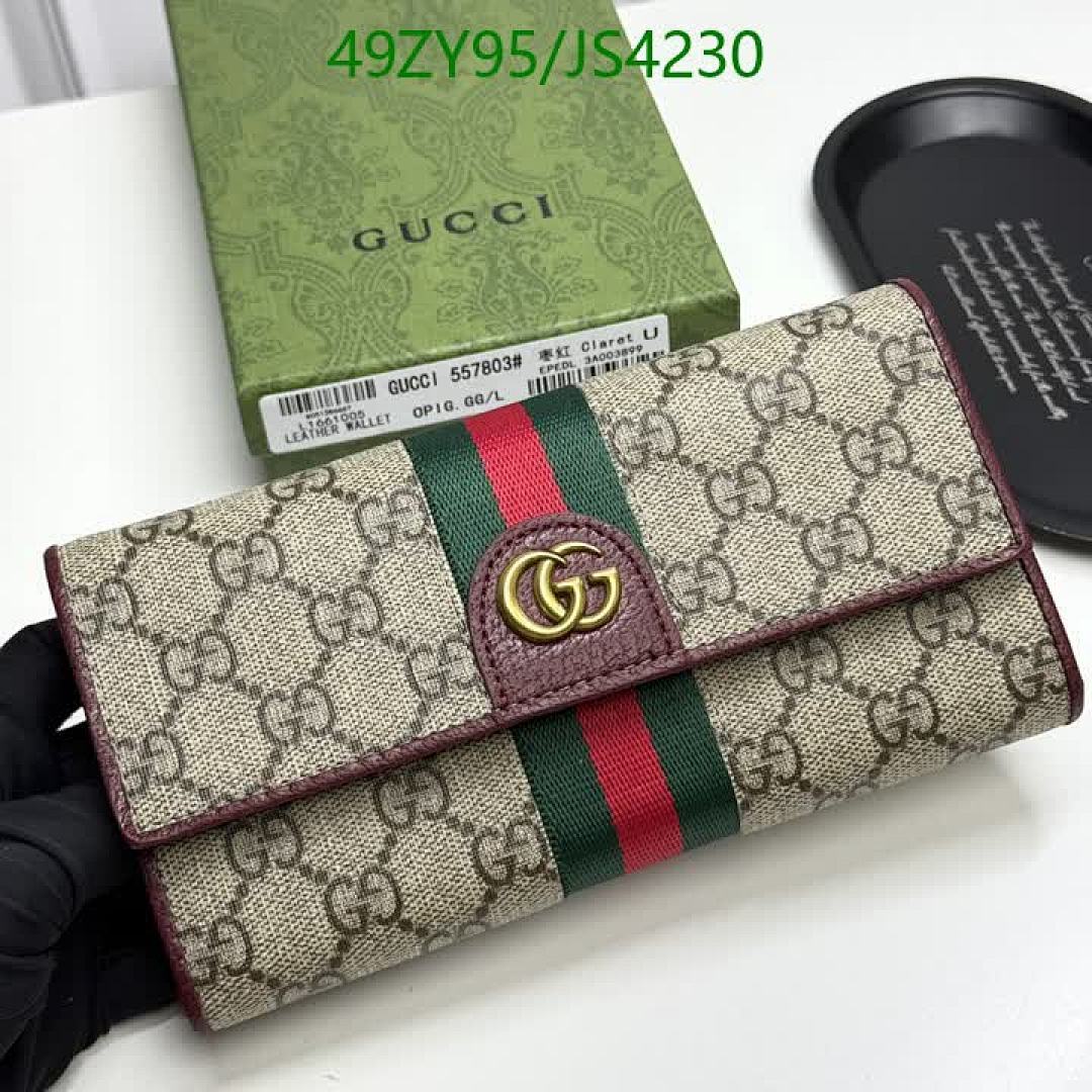 Gucci-Wallet-4A Quality Code: JS4230 $: 49USD