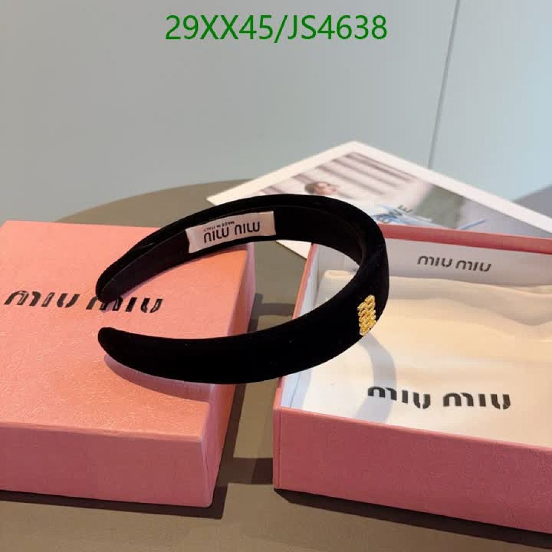 MIU MIU-Headband Code: JS4638 $: 29USD