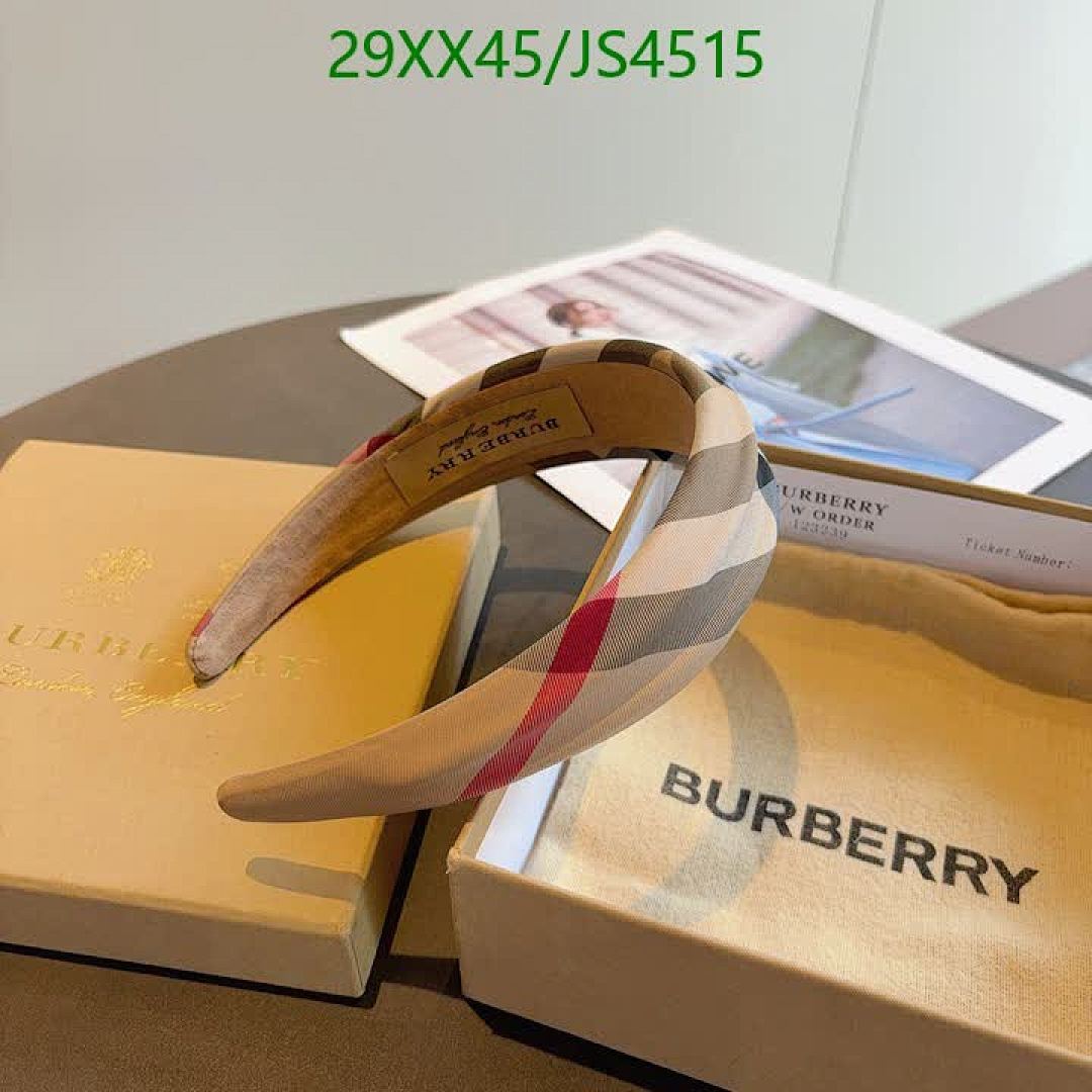 Burberry-Headband Code: JS4515 $: 29USD