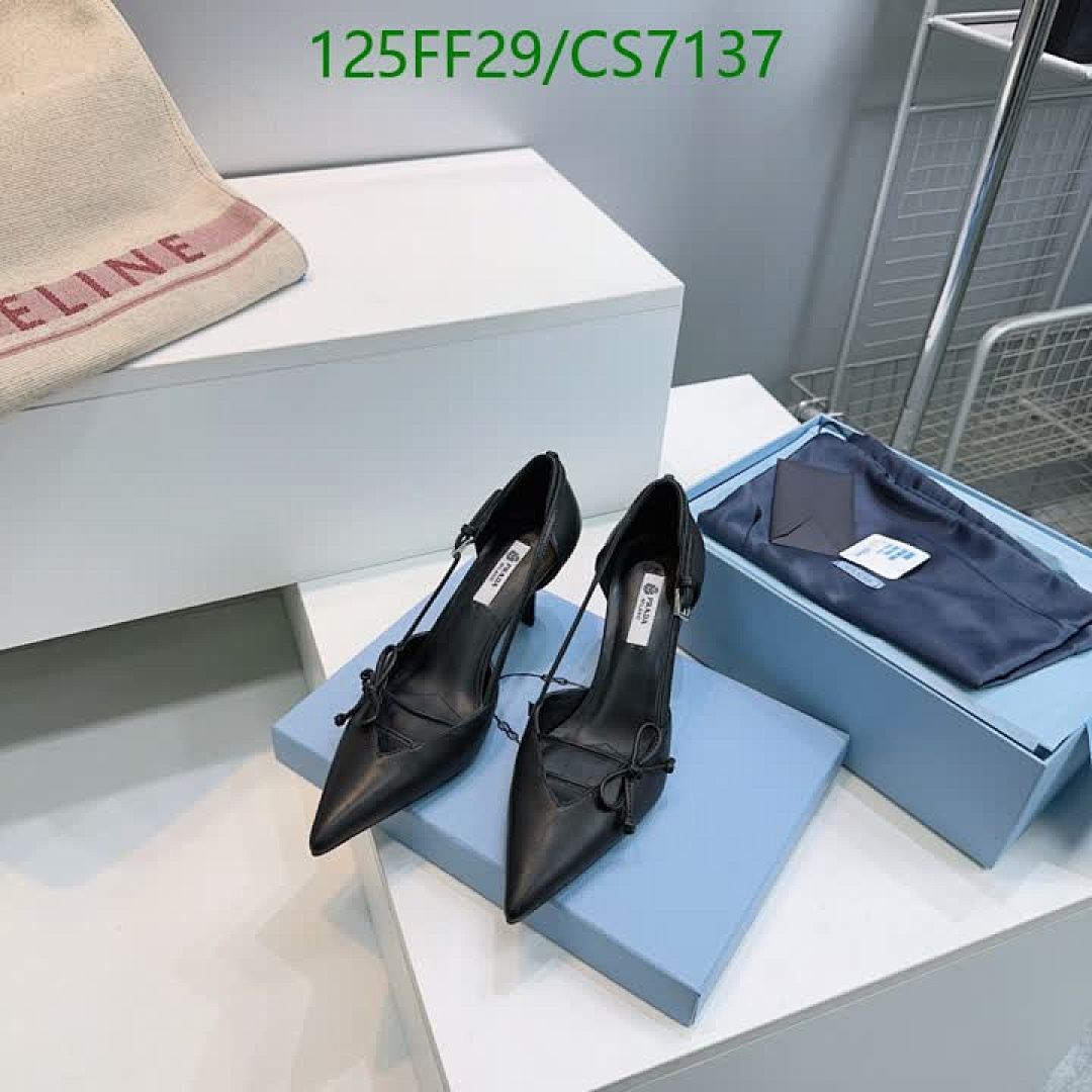 Prada-Women Shoes Code: CS7137 $: 125USD
