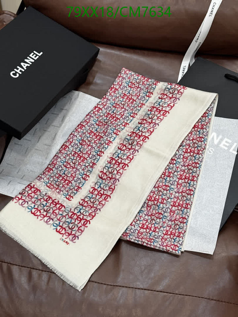 Chanel-Scarf Code: CM7634 $: 79USD