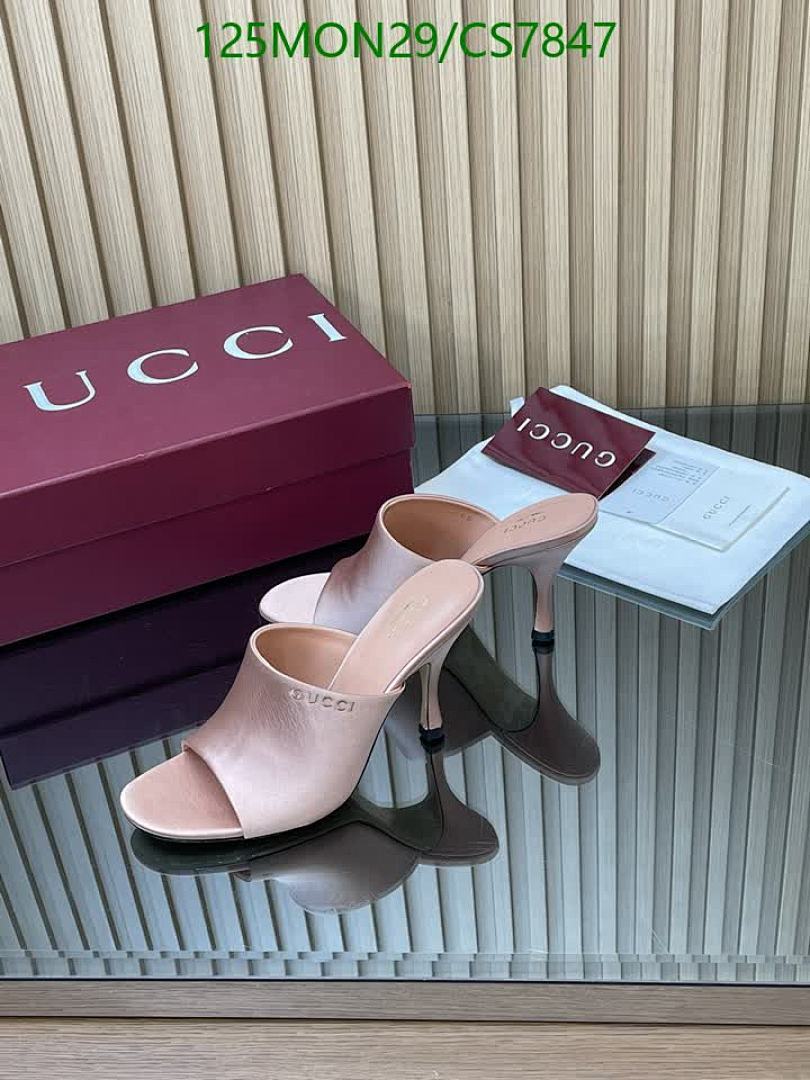 Gucci-Women Shoes Code: CS7847 $: 125USD