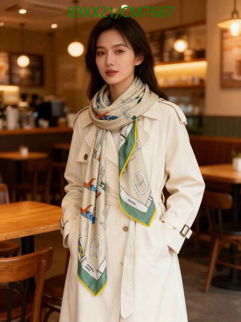 Hermes-Scarf Code: CM7687 $: 89USD