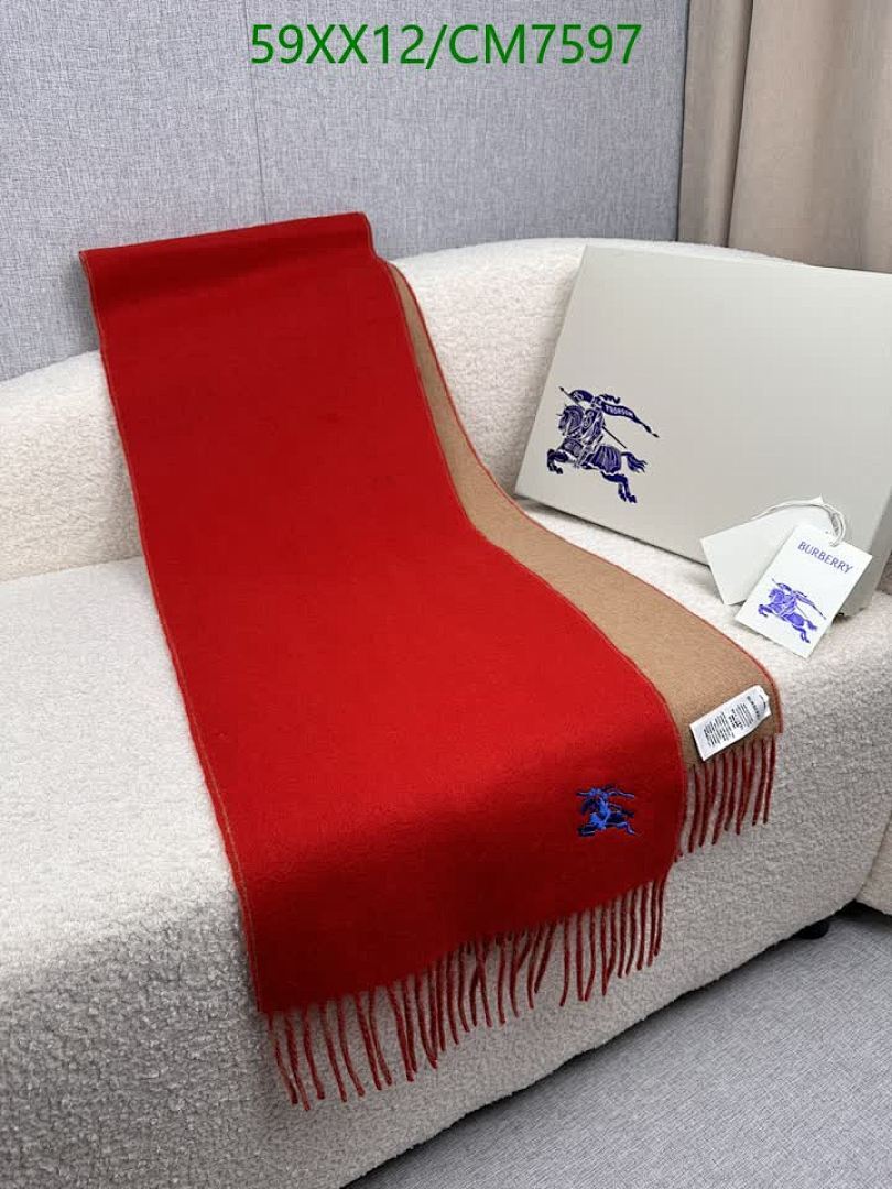 Burberry-Scarf Code: CM7597 $: 59USD