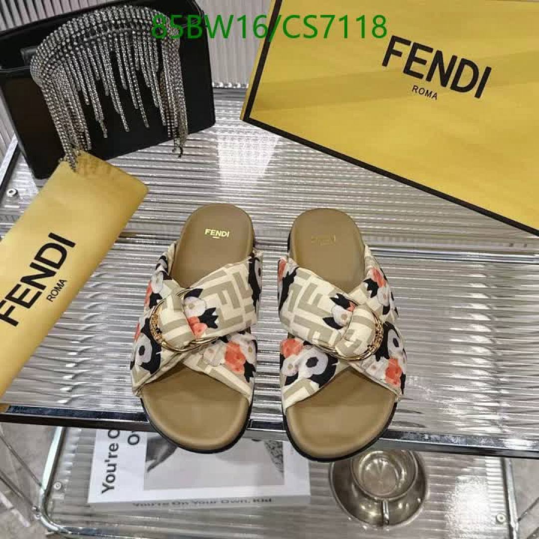 Fendi-Women Shoes Code: CS7118 $: 85USD