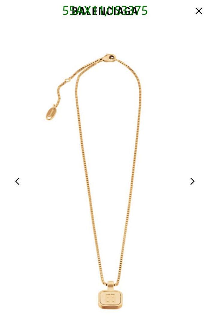 Balenciaga-Jewelry Code: JS3375 $: 55USD