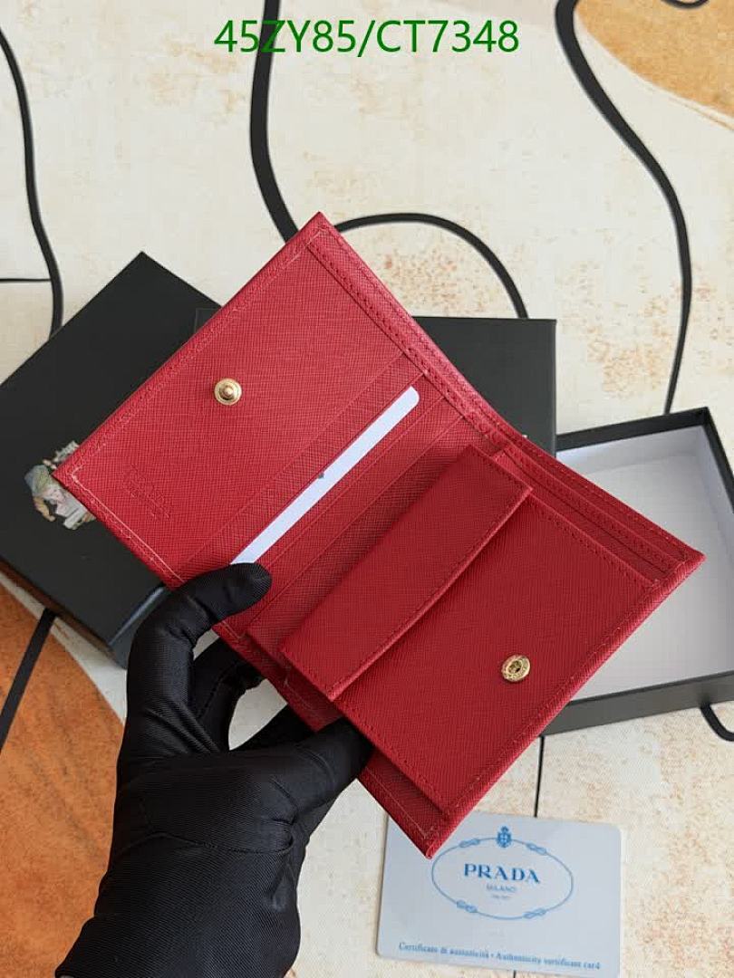 Prada-Wallet-4A Quality Code: CT7348 $: 45USD