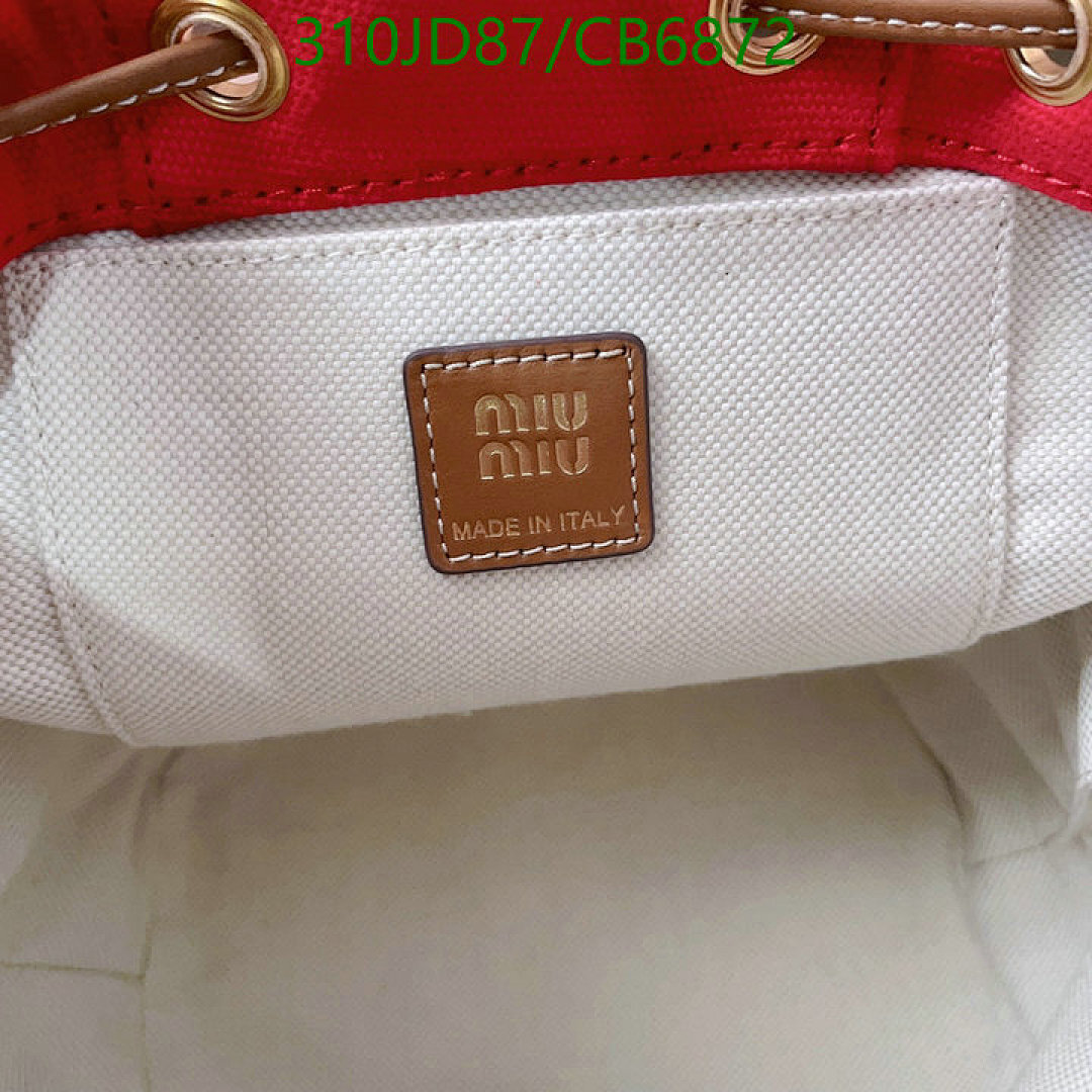 Miu Miu-Bag-Mirror Quality Code: CB6872 $: 310USD