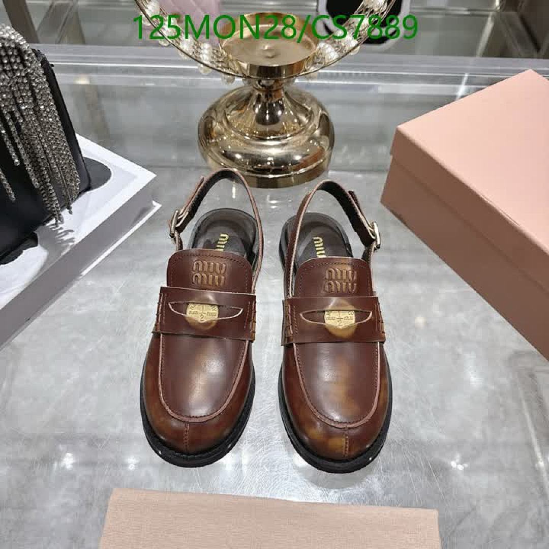 Miu Miu-Women Shoes Code: CS7889 $: 125USD