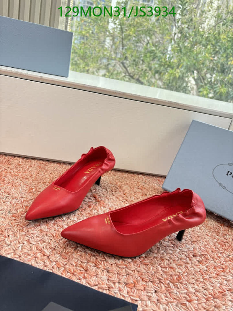 Prada-Women Shoes Code: JS3934 $: 129USD