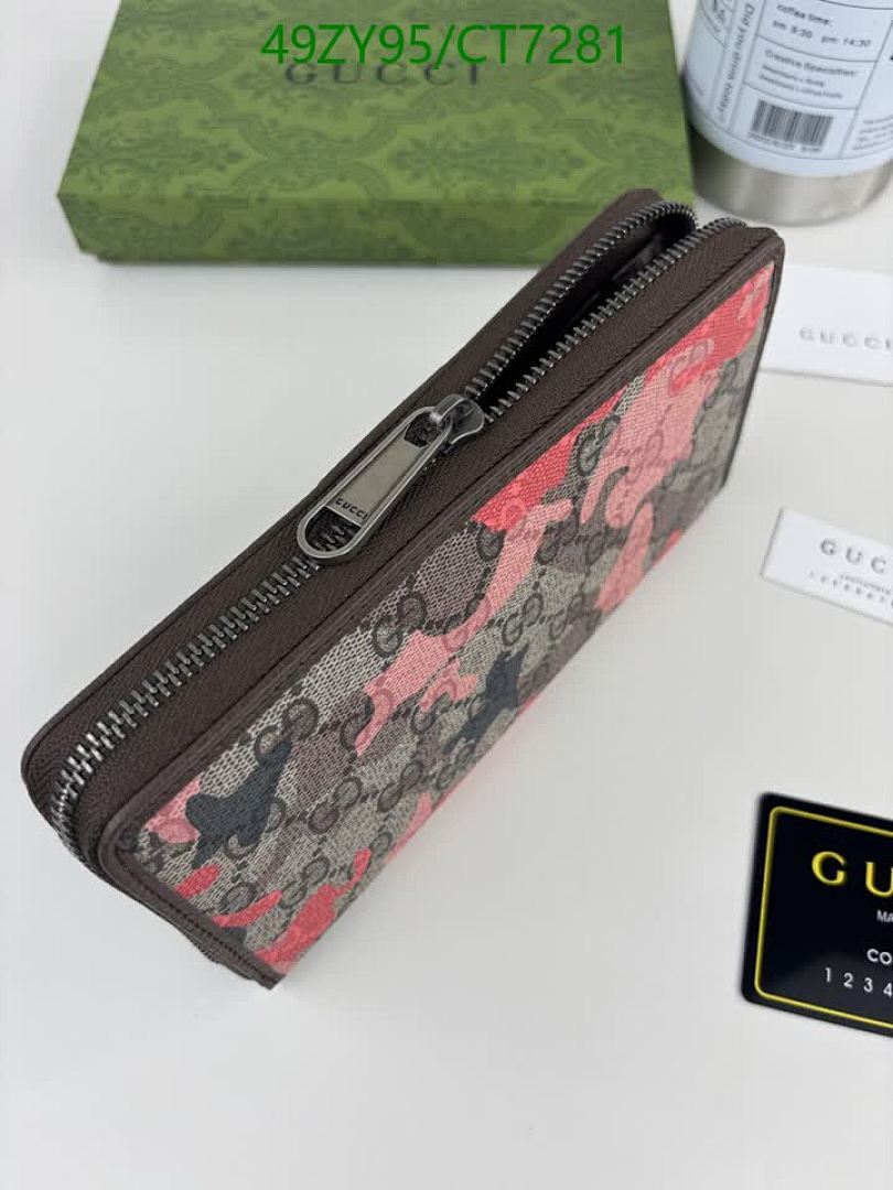 Gucci-Wallet-4A Quality Code: CT7281 $: 49USD