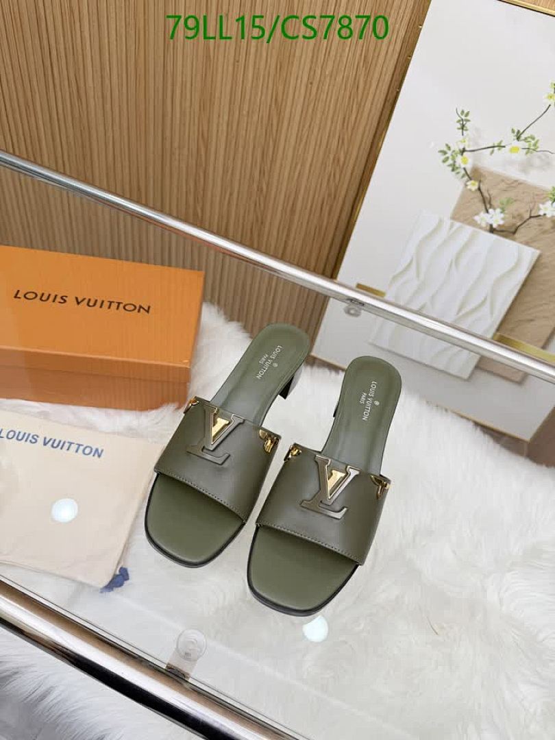 LV-Women Shoes Code: CS7870 $: 79USD