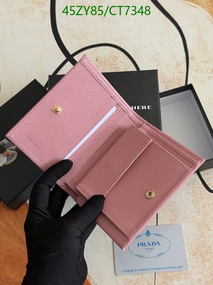 Prada-Wallet-4A Quality Code: CT7348 $: 45USD