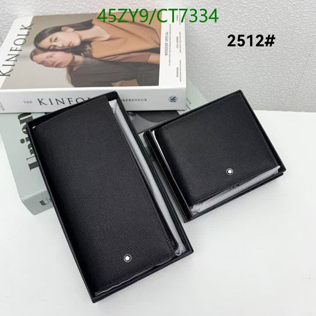 Montblanc-Wallet-4A Quality Code: CT7334 $: 45USD