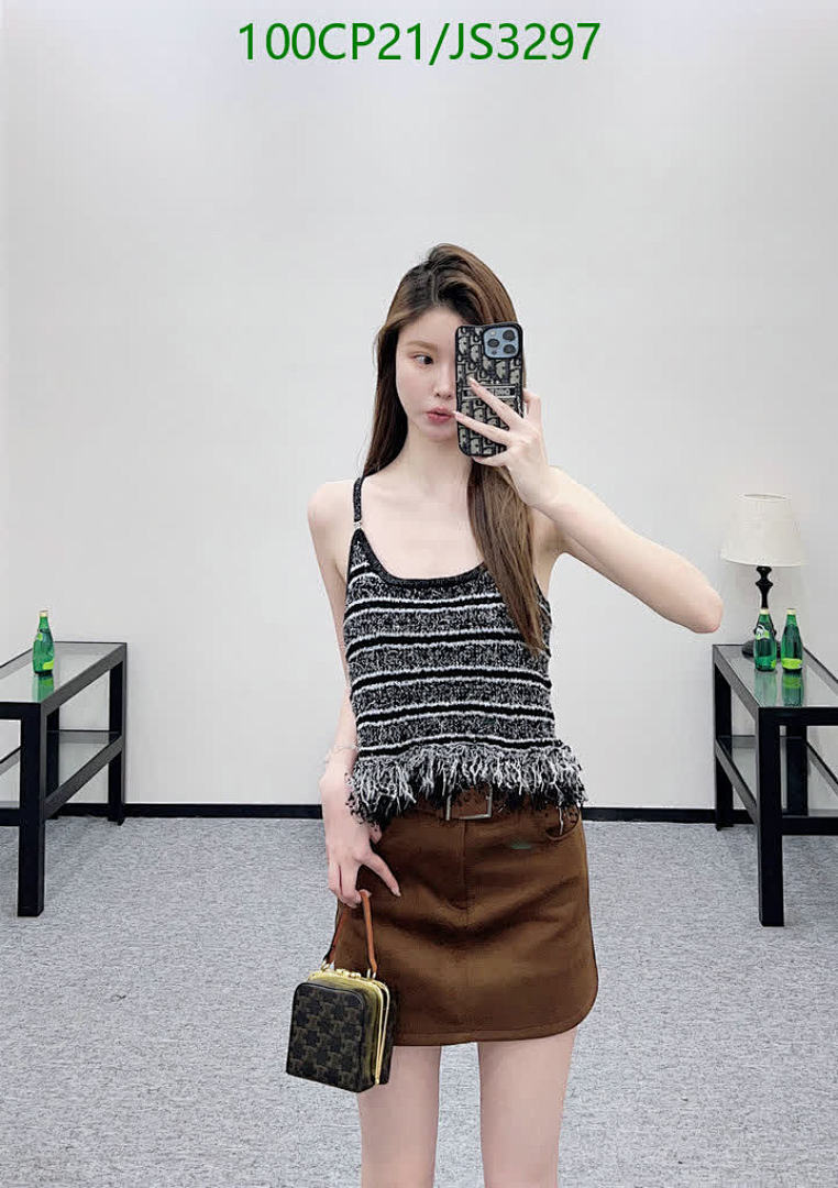 Chanel-Clothing Code: JS3297 $: 100USD