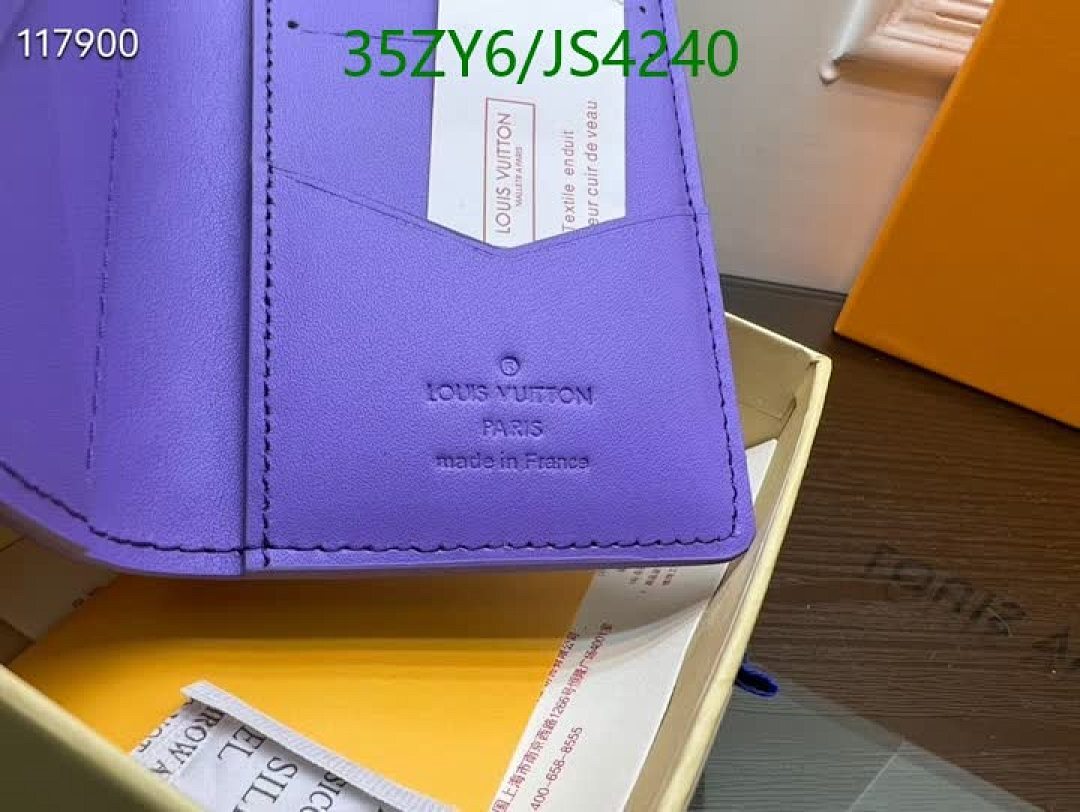 LV-Wallet-4A Quality Code: JS4240 $: 35USD