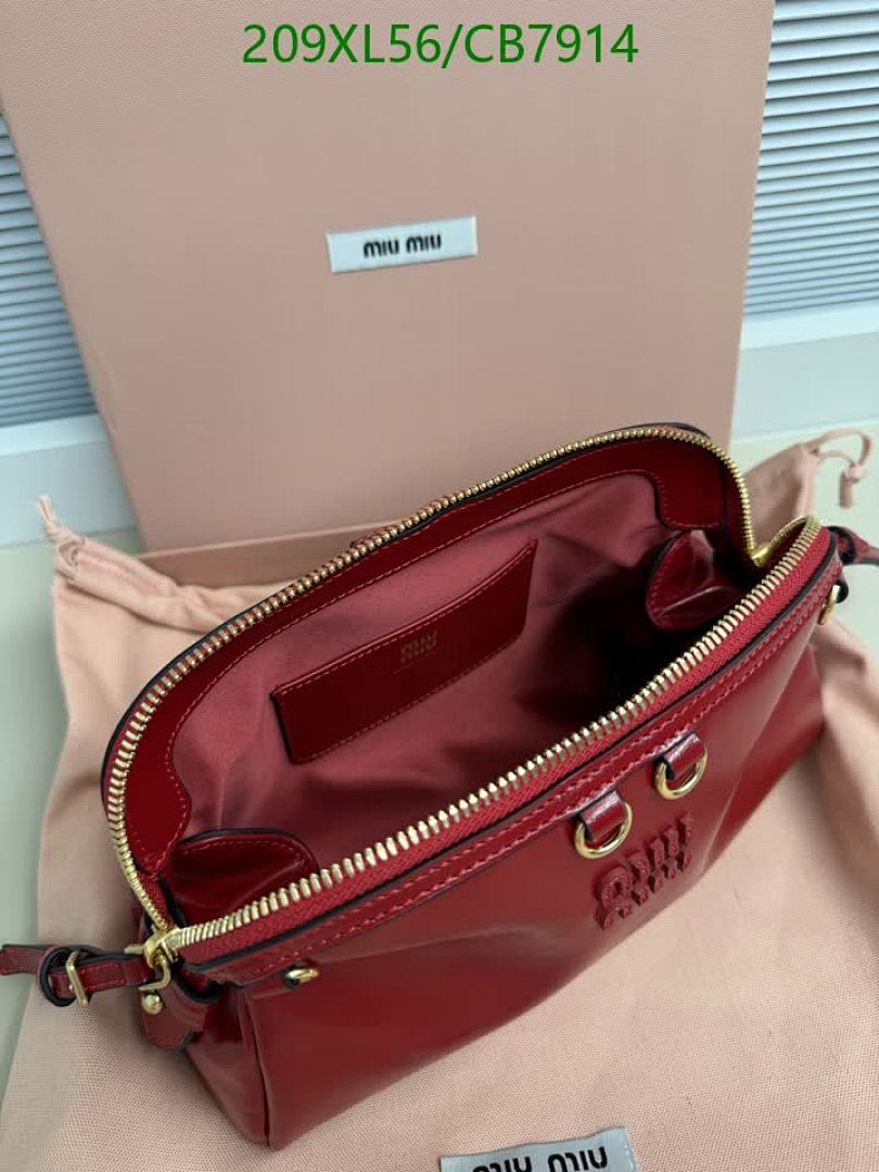 Miu Miu-Bag-Mirror Quality Code: CB7914 $: 209USD