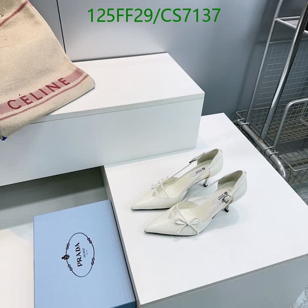 Prada-Women Shoes Code: CS7137 $: 125USD
