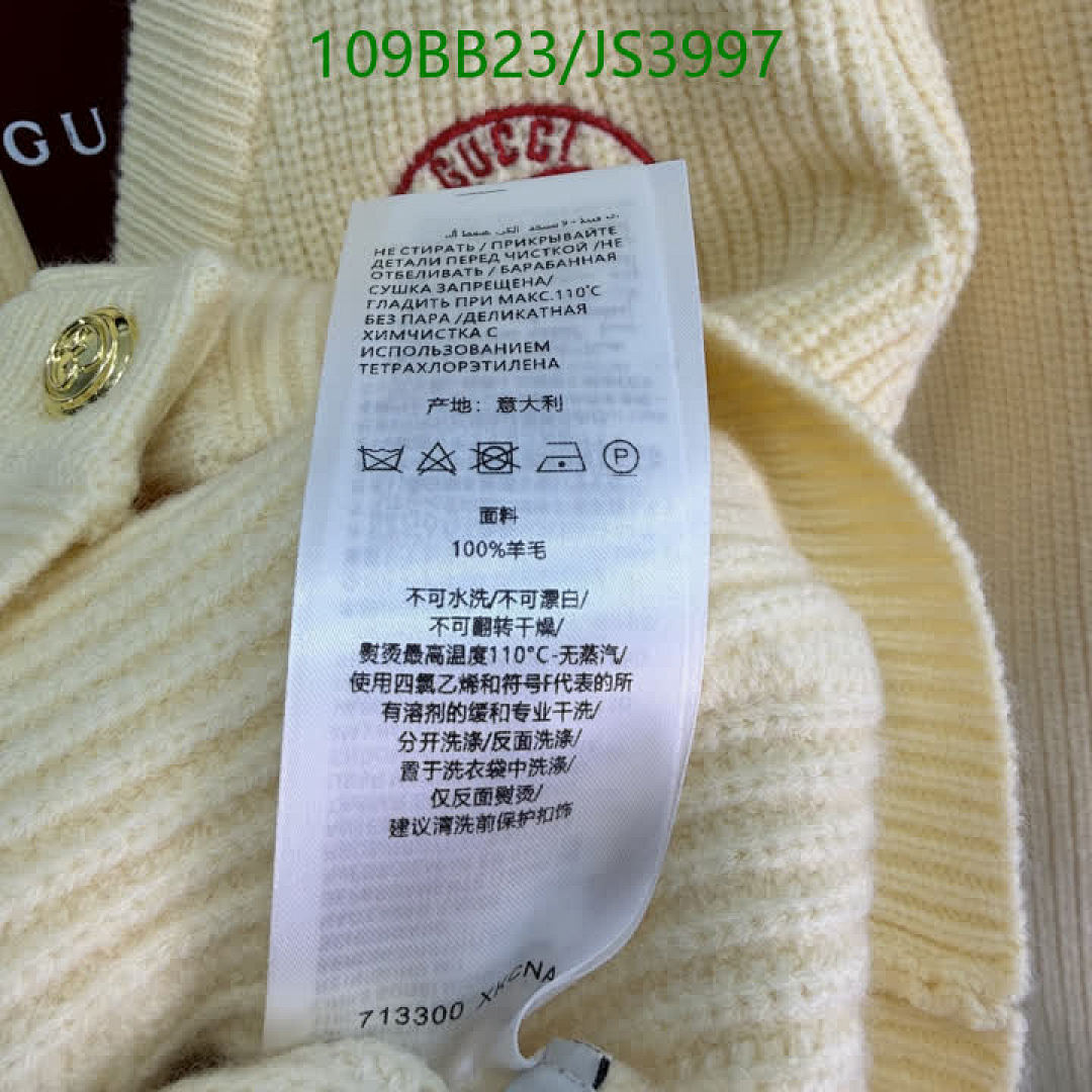 Gucci-Clothing Code: JS3997 $: 109USD