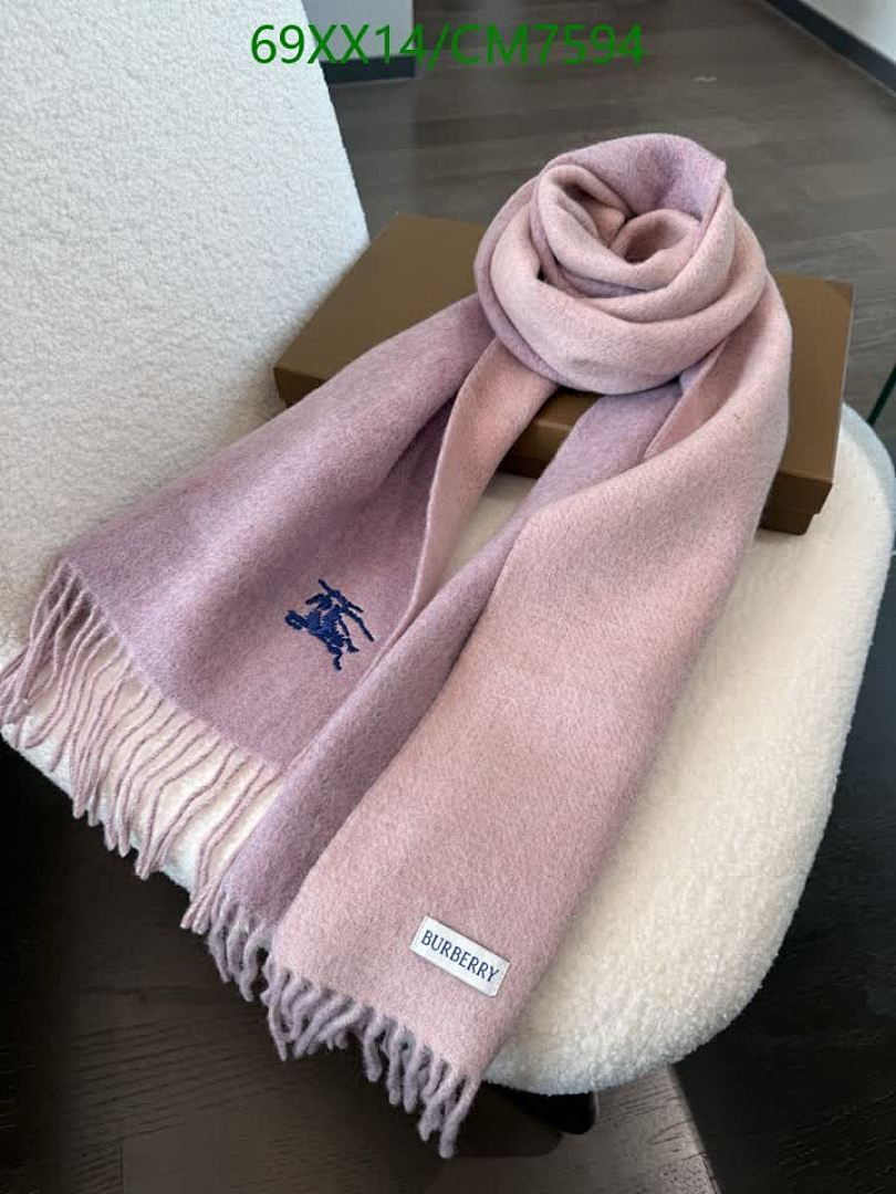Burberry-Scarf Code: CM7594 $: 69USD