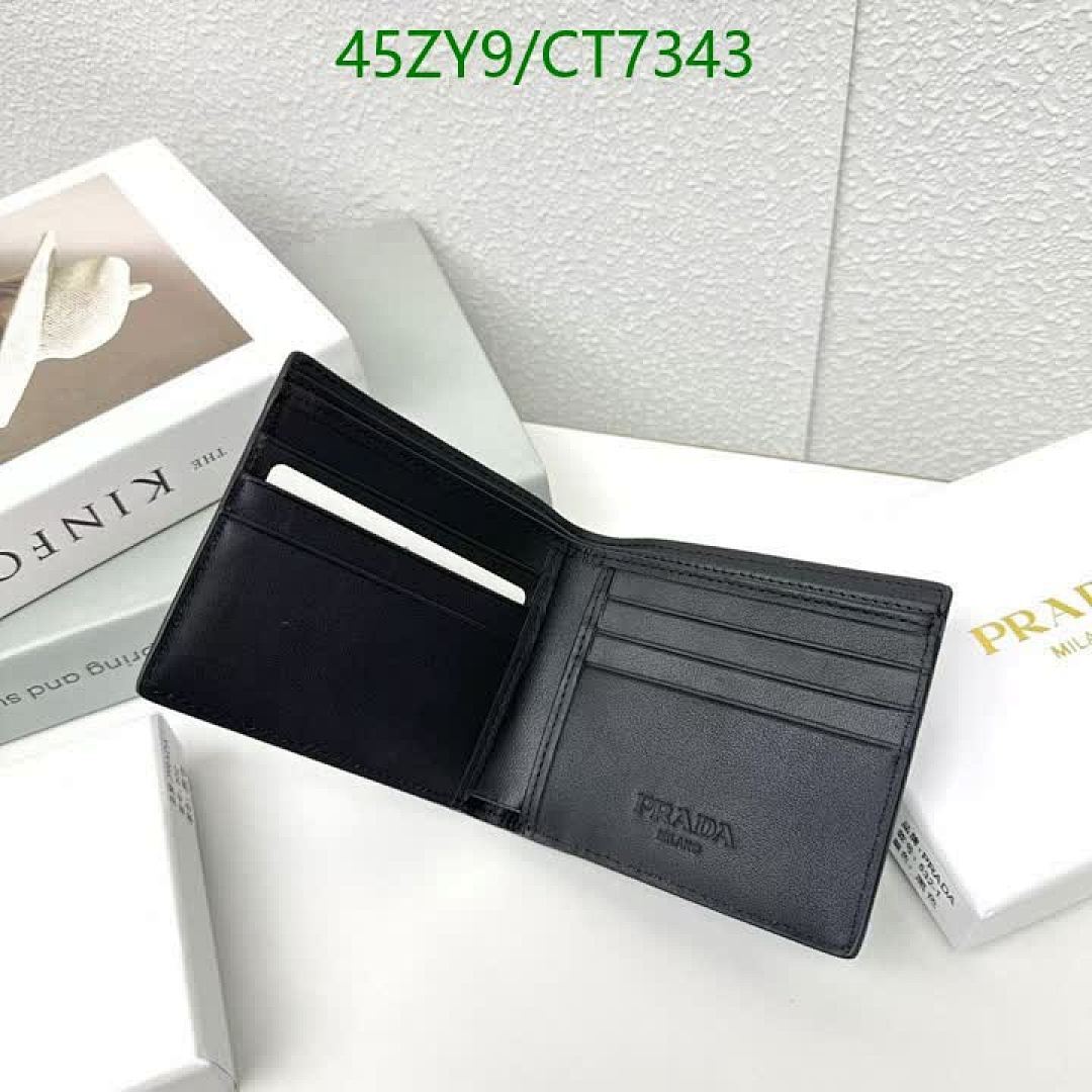 Prada-Wallet-4A Quality Code: CT7343 $: 45USD