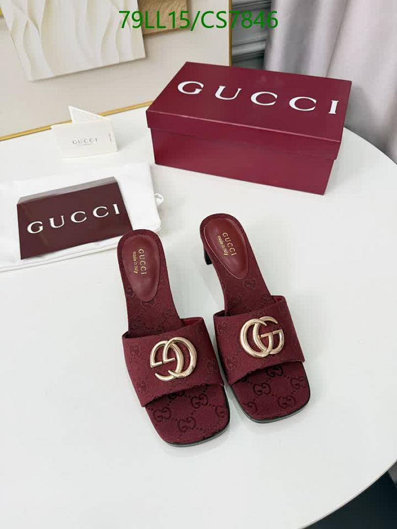 Gucci-Women Shoes Code: CS7846 $: 79USD