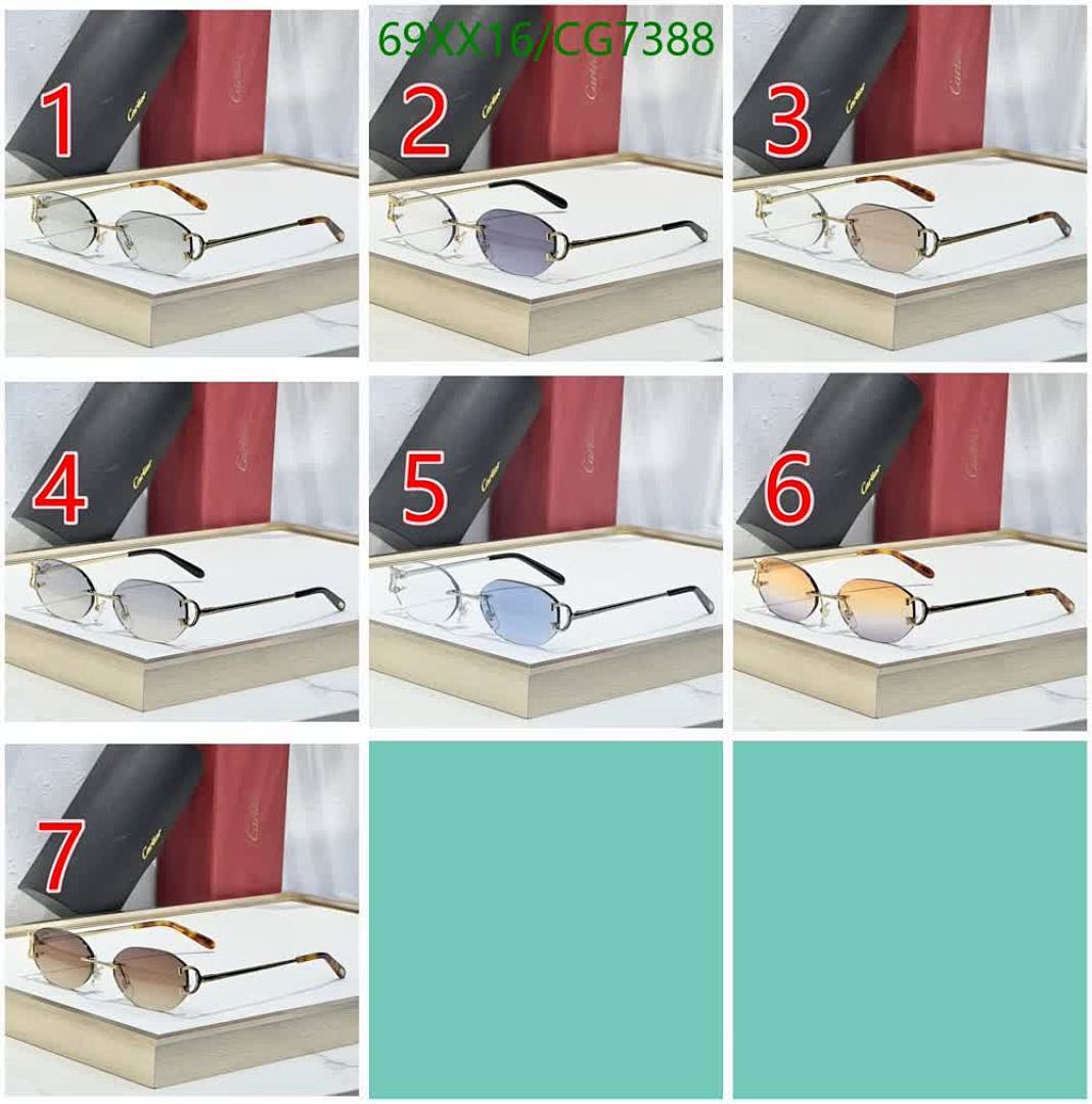 Cartier-Glasses Code: CG7388 $: 69USD