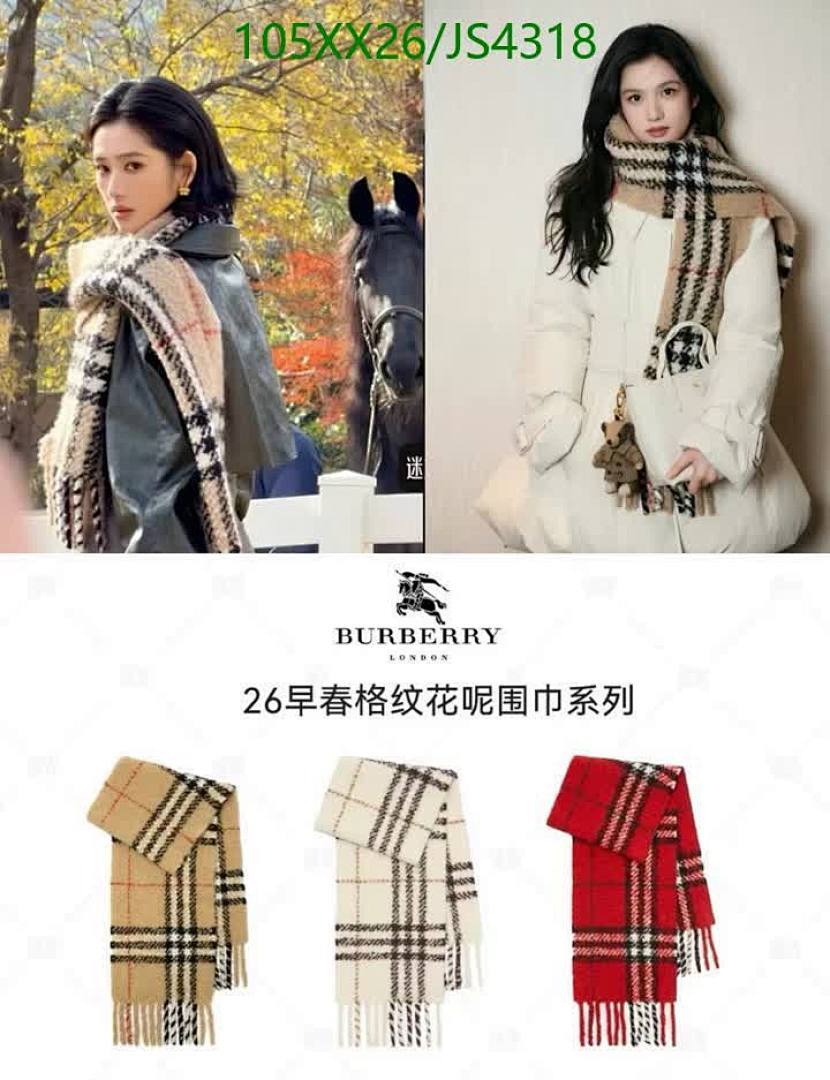 Burberry-Scarf Code: JS4318 $: 105USD