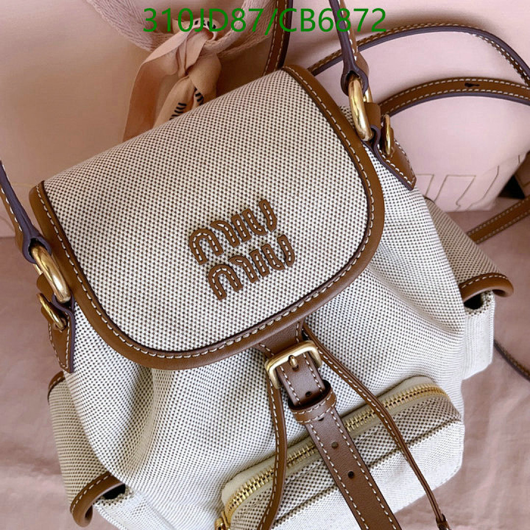 Miu Miu-Bag-Mirror Quality Code: CB6872 $: 310USD