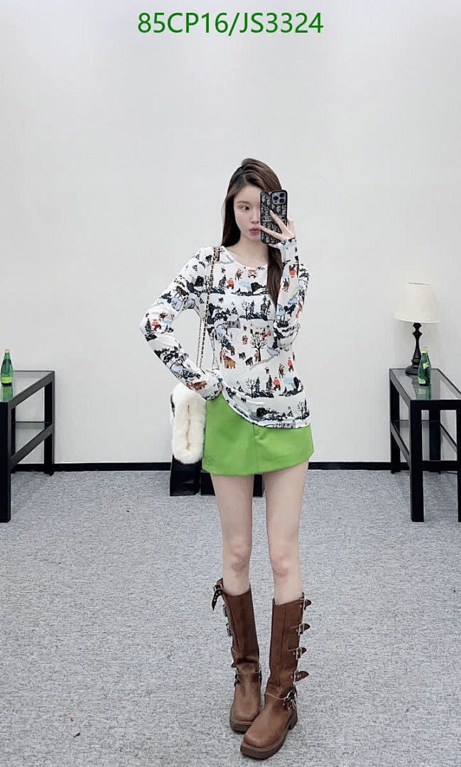 Chanel-Clothing Code: JS3324 $: 85USD