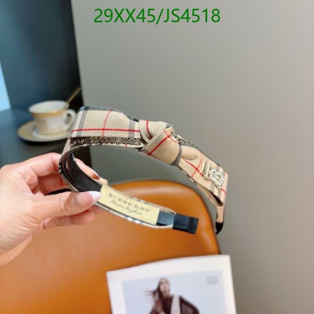 Burberry-Headband Code: JS4518 $: 29USD