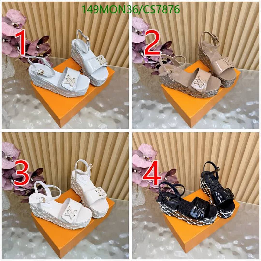 LV-Women Shoes Code: CS7876 $: 149USD