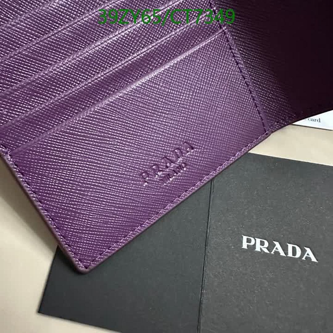 Prada-Wallet-4A Quality Code: CT7349 $: 39USD