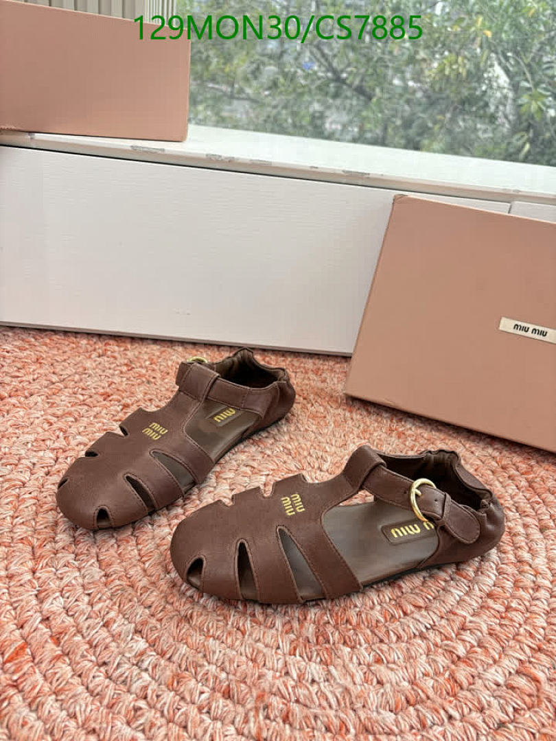 Miu Miu-Women Shoes Code: CS7885 $: 129USD